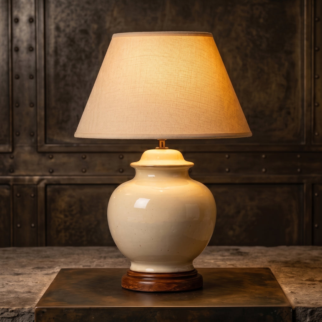 Aurelia Warm Ceramic Table Lamp