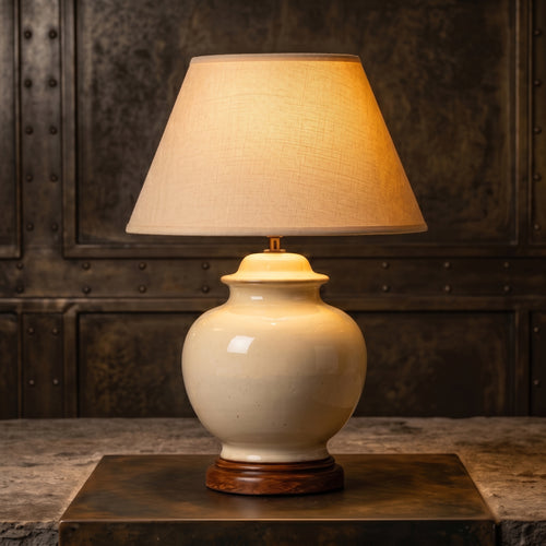 Aurelia Warm Ceramic Table Lamp