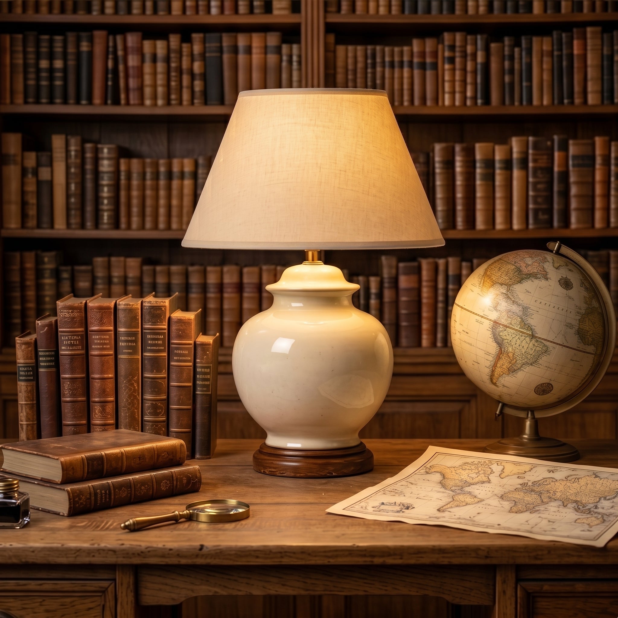 Aurelia Warm Ceramic Table Lamp