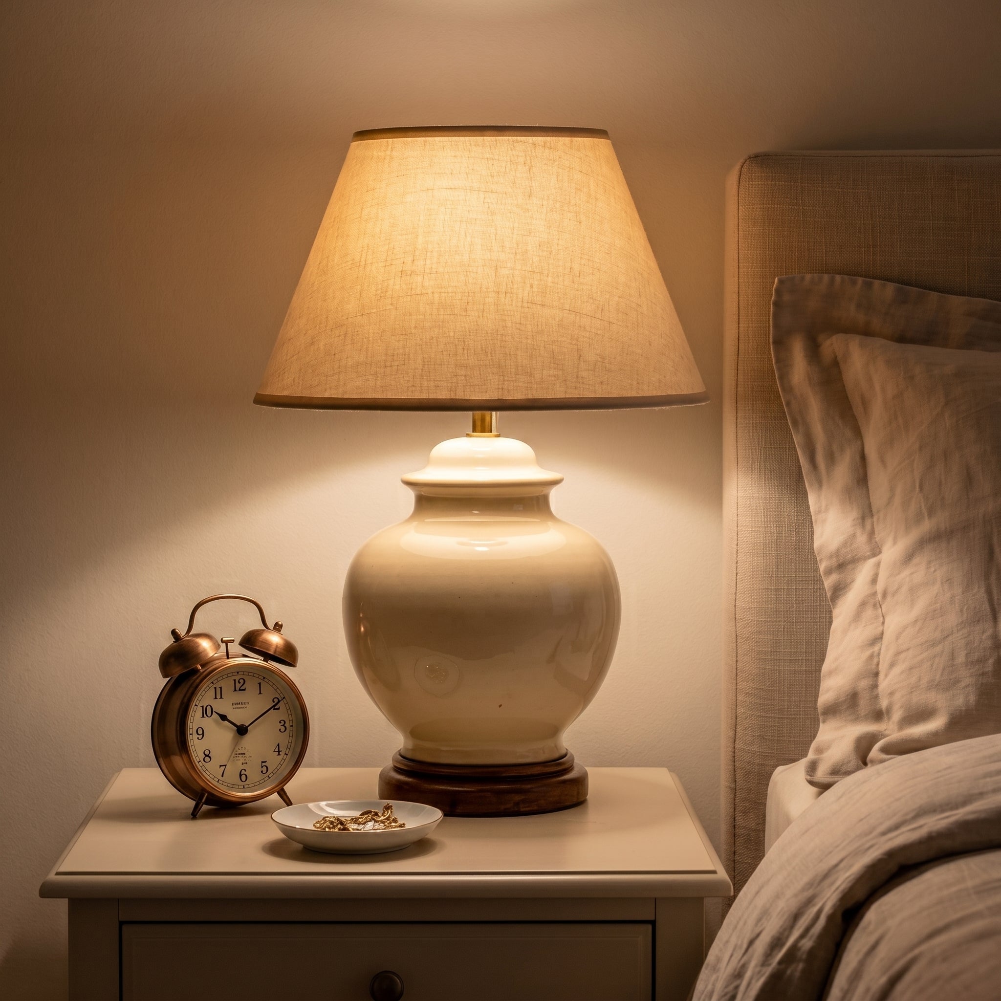 Aurelia Warm Ceramic Table Lamp