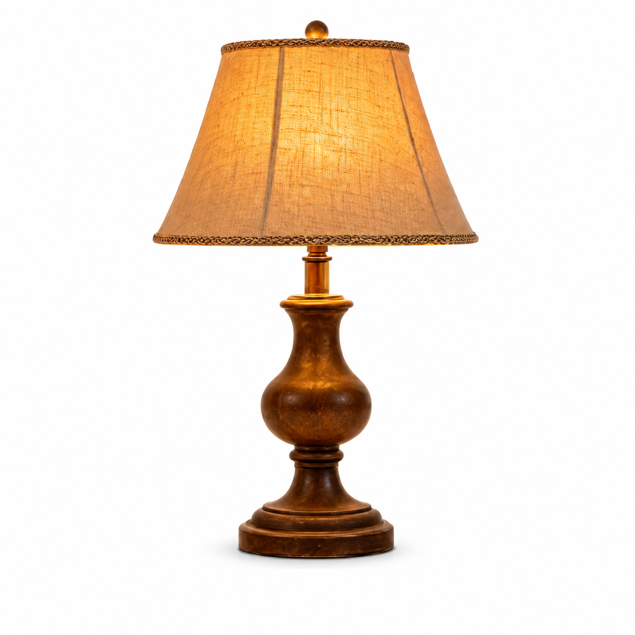 Marlow Warm Wood Table Lamp