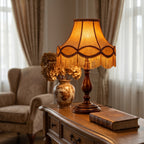 Eveline Fringe Vintage Table Lamp