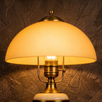 Ellington Antique Brass Dome Table Lamp