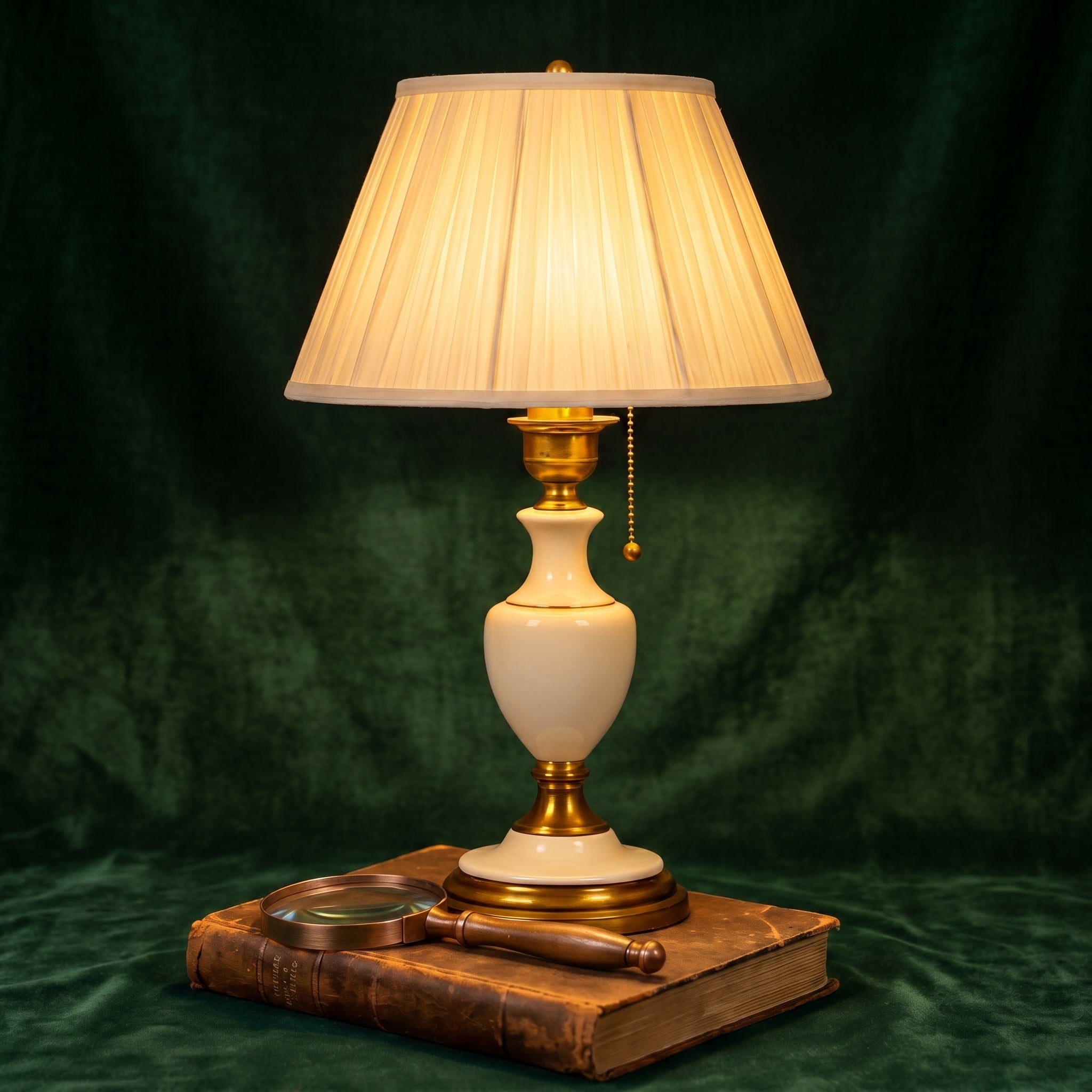 Vivienne Classic Pull-Chain Table Lamp