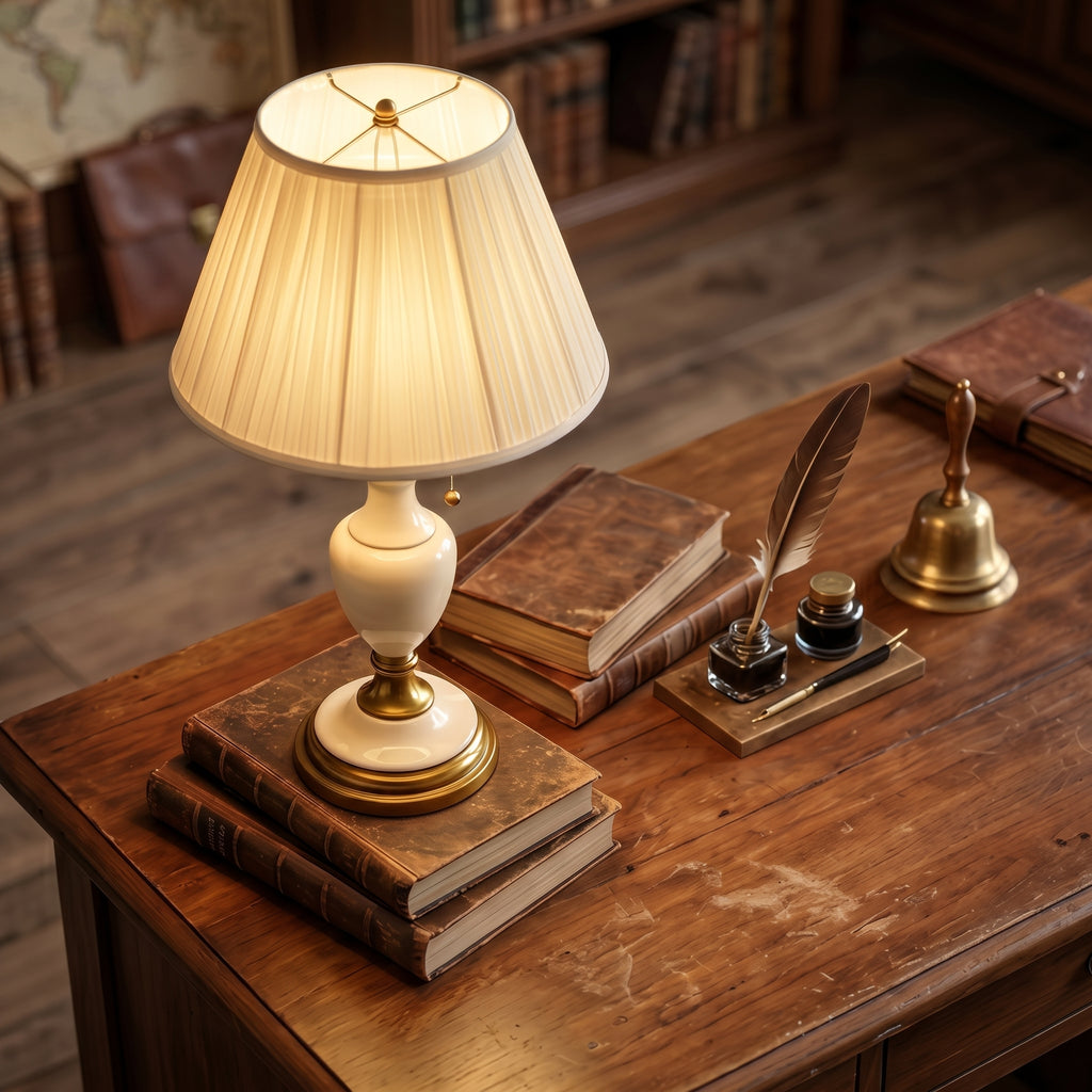 Vivienne Classic Pull-Chain Table Lamp