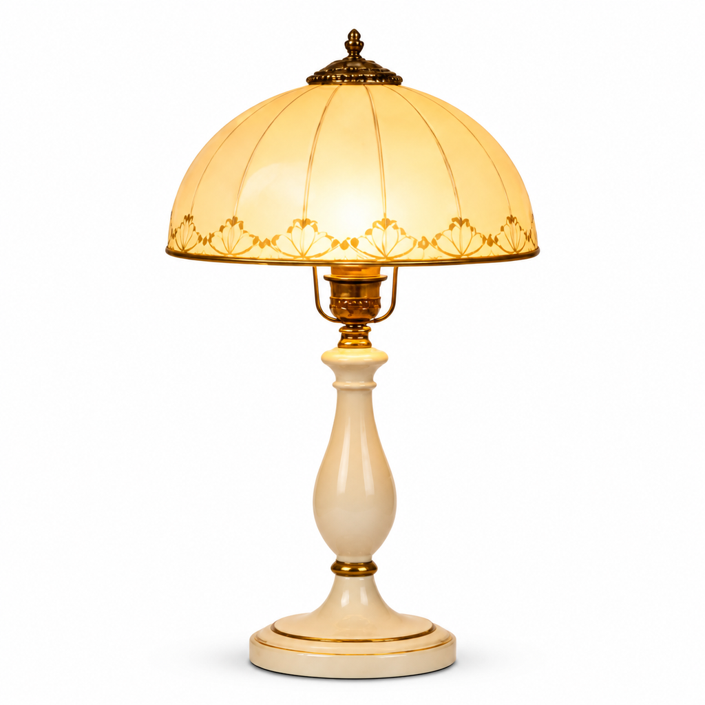 Celestia Floral Dome Table Lamp