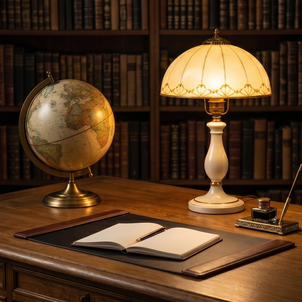 Celestia Floral Dome Table Lamp