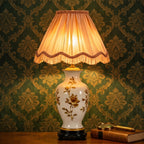 Rosaline Vintage Floral Table Lamp