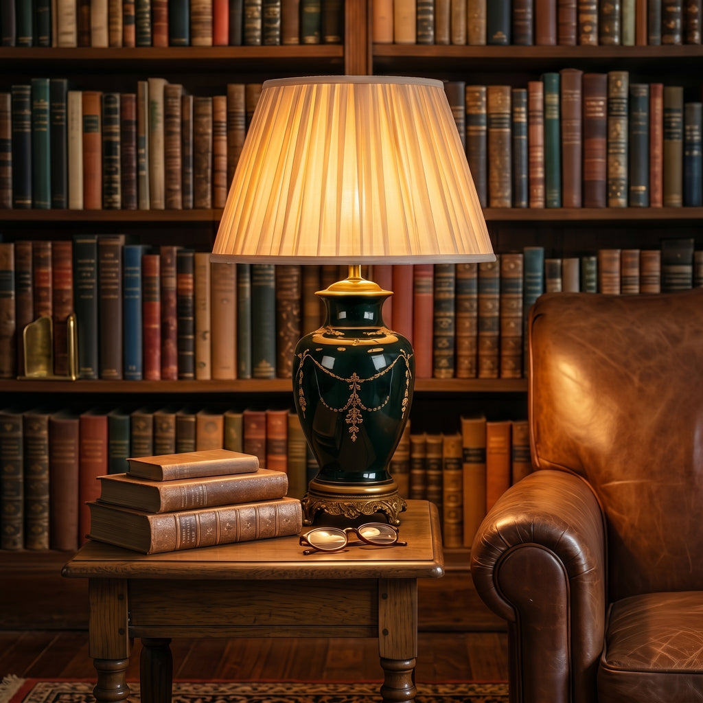 Veridian Gold Accent Table Lamp