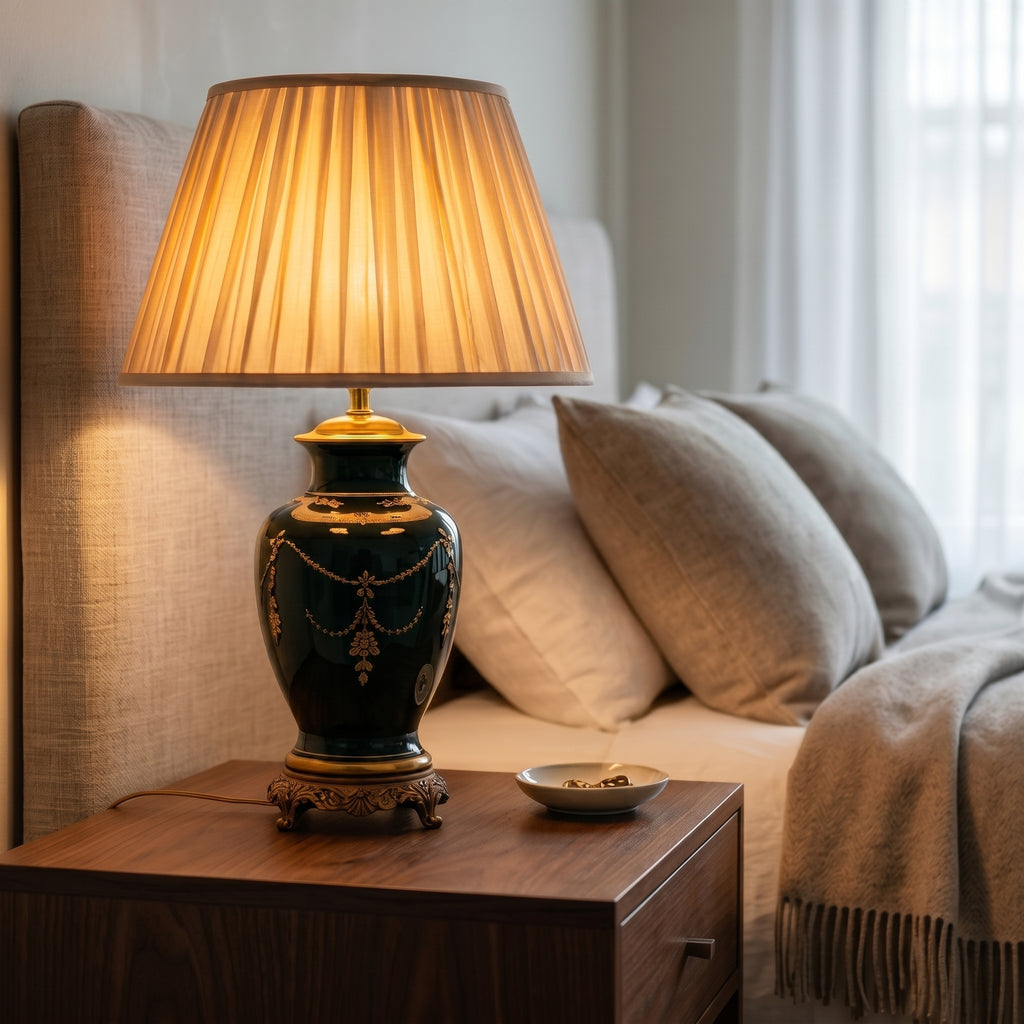 Veridian Gold Accent Table Lamp