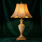 Auremont Scalloped Vintage Table Lamp