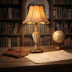 Auremont Scalloped Vintage Table Lamp
